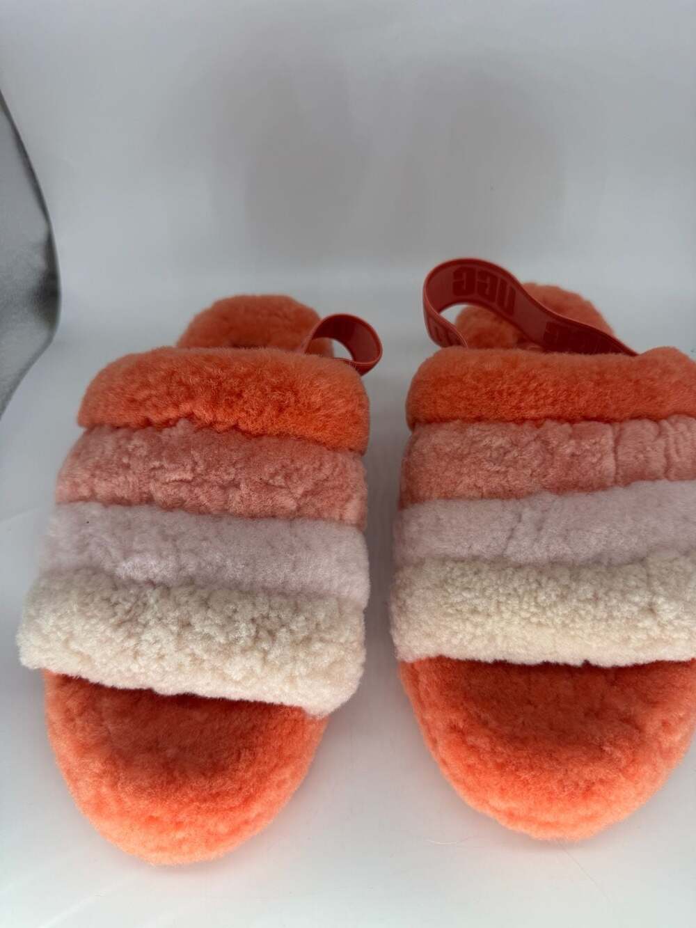 UGG Australia Fluff Yeah Slide Slippers Lava Flow Multi 1097169